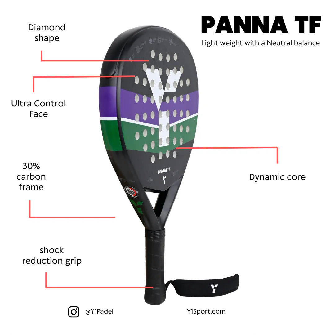 Tf Padel Racket Panna TF Padel Racket – Y1 Hockey Australia & New Zealand