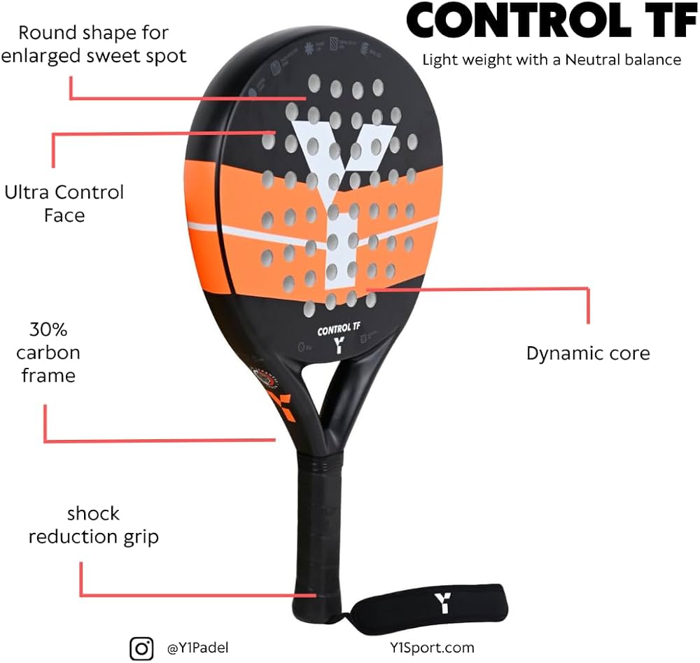 Tf Padel Racket Control TF Padel Racket – Y1 Hockey Australia & New Zealand